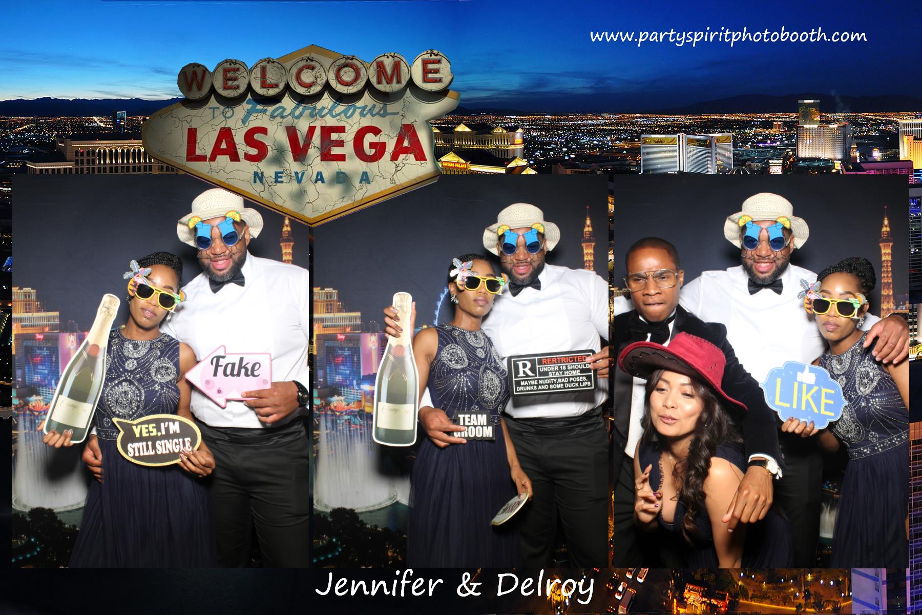 Jennifer & Delroy’s Wedding  | View more photos from the event at gallery.partyspiritphotobooth.com/u/PartySpiritPhotoBooth/Jennifer-Delroy’s-Wedding